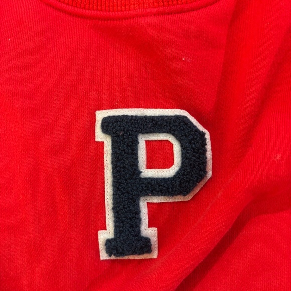 PARKE Back to School Collection Set - Apple Red Sweatshirt and Shorts - Picture 13 of 15